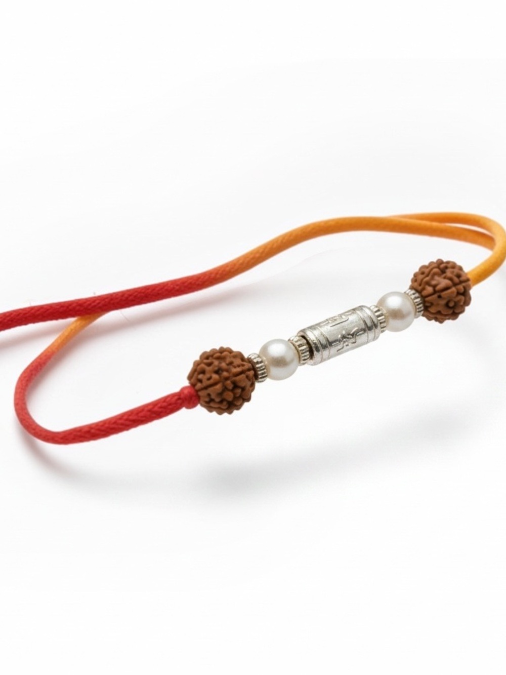 Silver Rakhi | Indian Raksha Bandhan Rakhi | Traditional Brother Gift